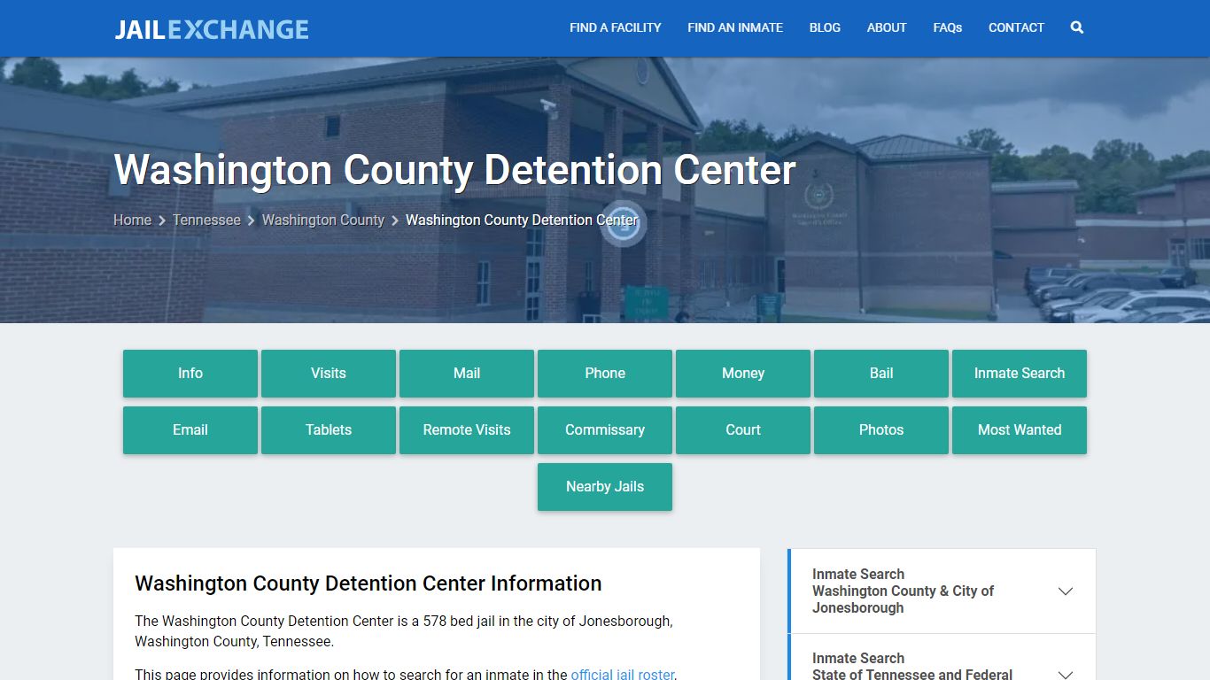Washington County Detention Center - Jail Exchange